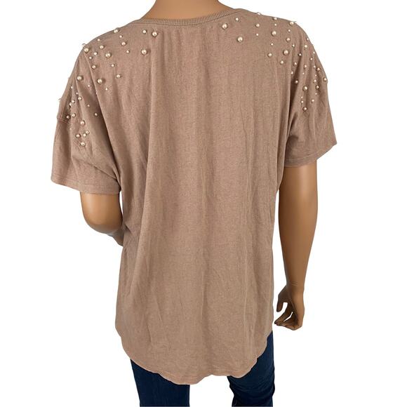 We The Free - Free People Dress It Up Tee - Pink - Picture 9 of 13